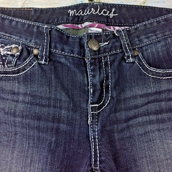 Maurices Denim Flap Pocket Capri Jean Womens 9/10 - Picture 4 of 7